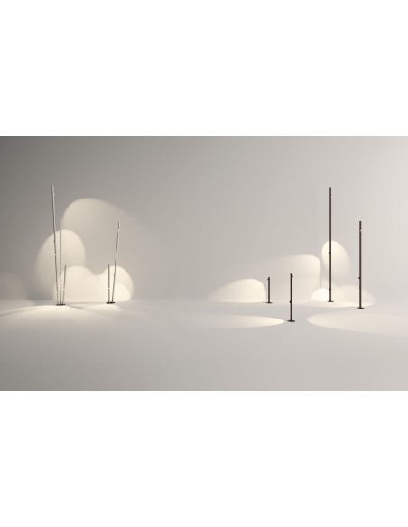 Vibia Bamboo Double 190 Recessed garden lamp