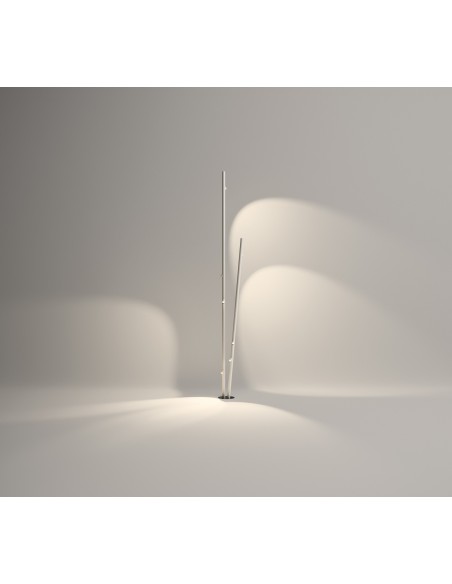 Vibia Bamboo Double 270 Recessed lampadaire extérieurs