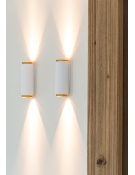 Modular Smart tubed wall 48 2x LED GE Wandlamp