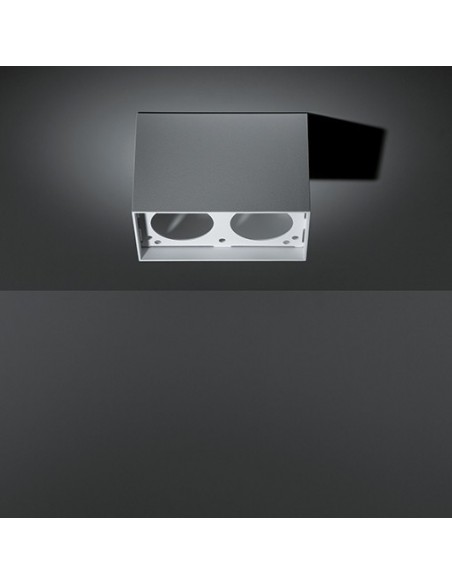 Modular Smart surface box 82 2x LED GE Ceiling lamp