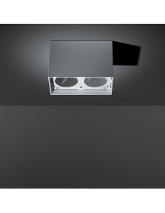 Modular Smart surface box 82 2x LED GE Plafonnier