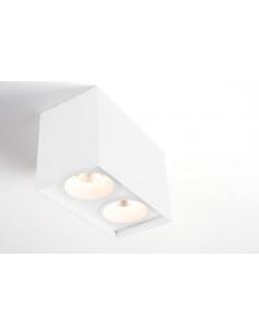Modular Smart surface box 82 2x LED warm dim GI