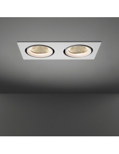 Modular Marcel 2x LED GE Recessed spot