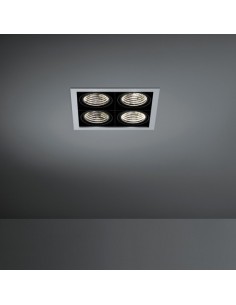 Modular Mini multiple for smartrings 4x LED GE Recessed lamp