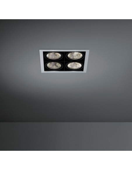 Modular Mini multiple for smartrings 4x LED GE Inbouwlamp