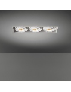 Modular Mini multiple trimless for 3x LED GE Recessed lamp