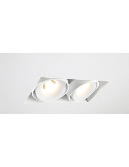Modular Mini multiple trimless for smartrings 2x LED GE Recessed lamp