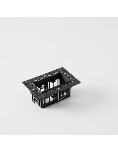 Modular Qbini trimless frame 2x Inbouwspot