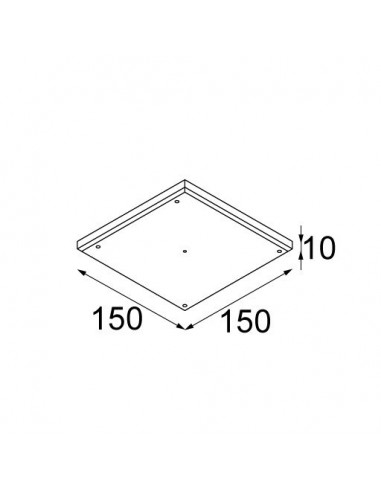 Modular Gypsum fibreboard 150x150
