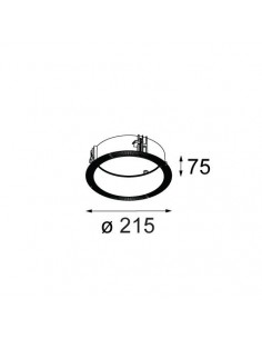 Modular Recessed ring Ø177