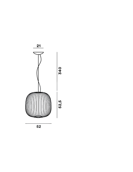 Foscarini Spokes 2 hanglamp