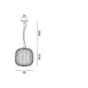 Foscarini Spokes 2 suspension lamp