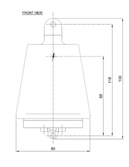 Tekna NAUTIC SPREADERLIGHT 230V - LED Wandlamp