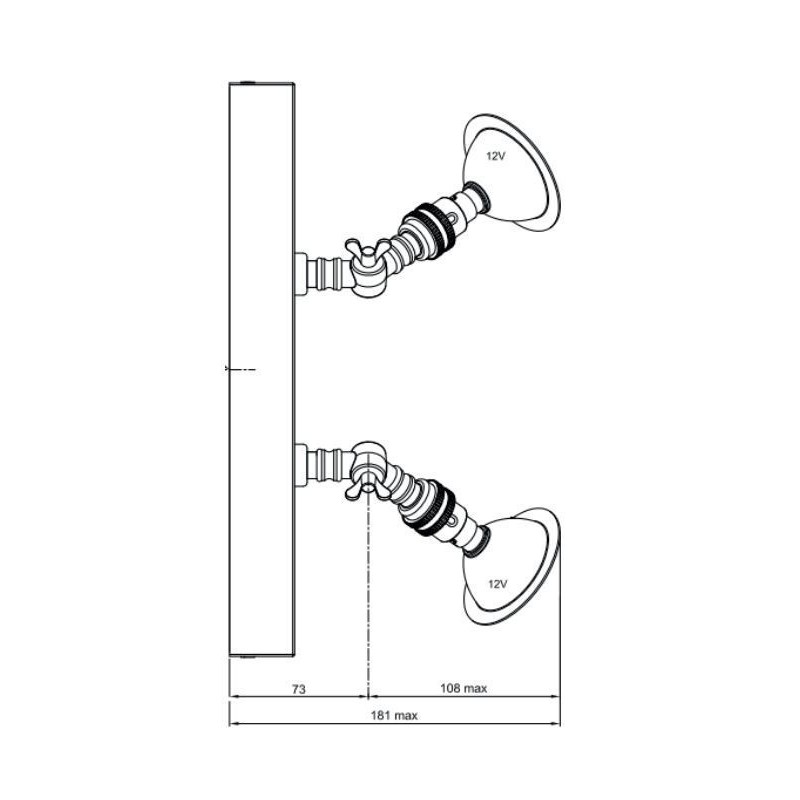 Tekna LILLEY SPOT ON RAIL 2 - LED (300MM) Plafonnier