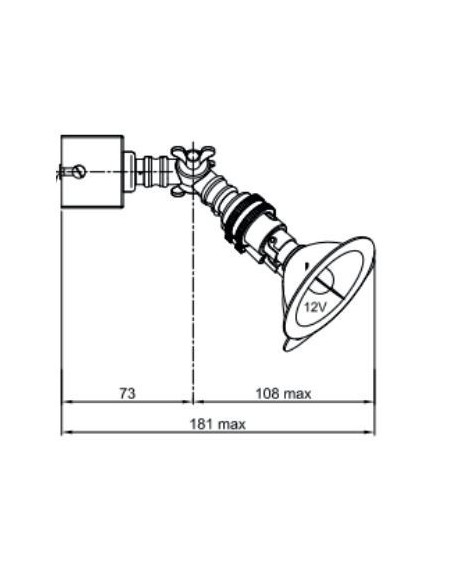 Tekna C LILLEY SPOT ON RAIL 6 - LED (1500MM) Deckenlampe