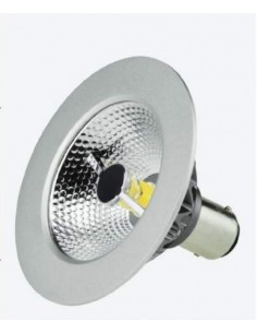 Tekna Ar70 B15D 8-10V 7W 2700K 400Lm 40° With Dimmable Driver On