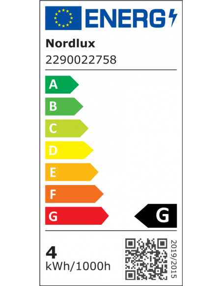 Nordlux Deco E27 | G125 Double | Dim | 2700 Kelvin | 240 Lumen | Light Bulb | Gold colour