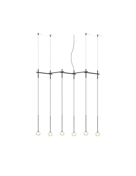 Vibia Algorithm 6X Lineal Recessed - 0832 lampe a suspension