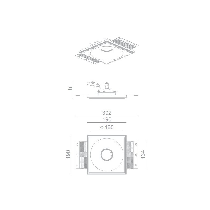 BRICK IN THE WALL Level 50 IP54 Outdoor LED 500 lm WARMDIM