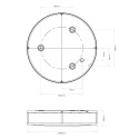 Astro Mashiko 400 Round Plafondlamp