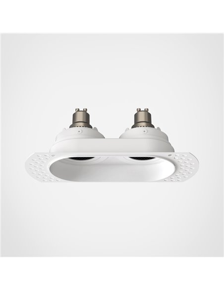 Astro Trimless Round Twin Adjustable recessed spot
