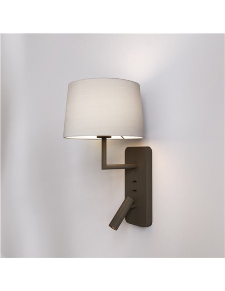 Astro Side By Side Grande Usb wall lamp