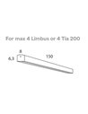 Lumina Linear Rose 150