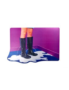 SELETTI TOILETPAPER Tapis de table 32,4 x 47,9 cm En liège - Milky Boots