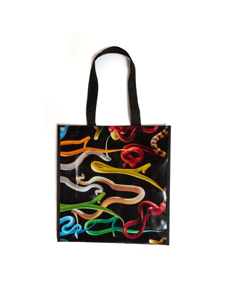 SELETTI TOILETPAPER Sac à provisions 19 x 20 x 10 cm Polypropylène - Snakes