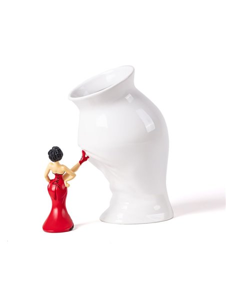 SELETTI CIRCUS Vase 28 x 17,5 x 28,5 cm - Lucy