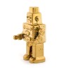 SELETTI MEMORABILIA WHITE AND GOLD Untersetzer 17,4 x 12,4 cm - My robot
