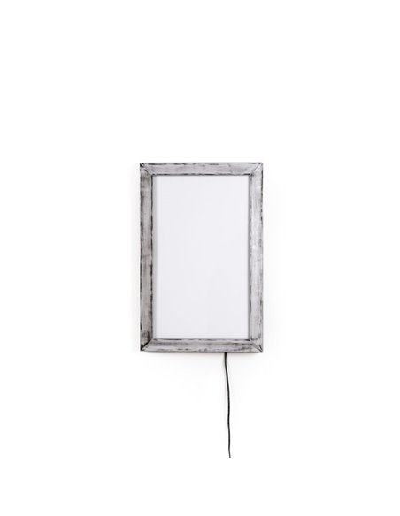 SELETTI DIESEL - LIGHTHING Aluminium frame 24 x 37 cm with LED backlighting - Frame it!