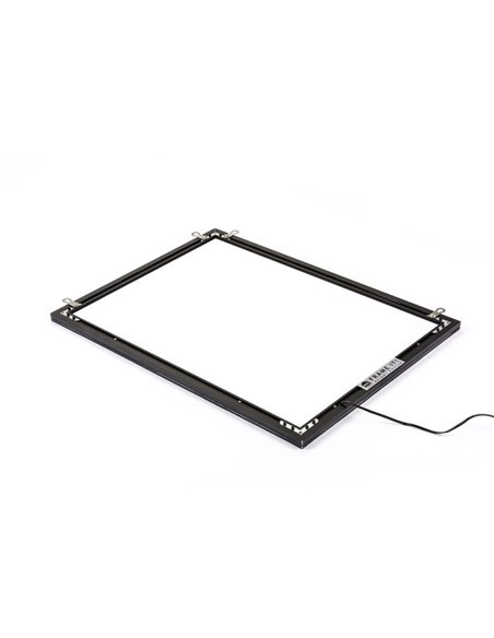 SELETTI DIESEL - LIGHTHING Cadre en aluminium 24 x 37 cm avec rétro-éclairage LED - Frame it!