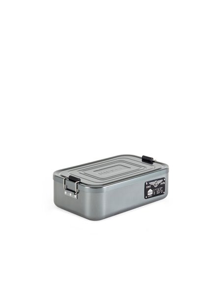 SELETTI DIESEL-SURVIVAL BOXING SYSTEM Aluminium box 22,9 x 14,6 cm met deksel - Diesel-Bento
