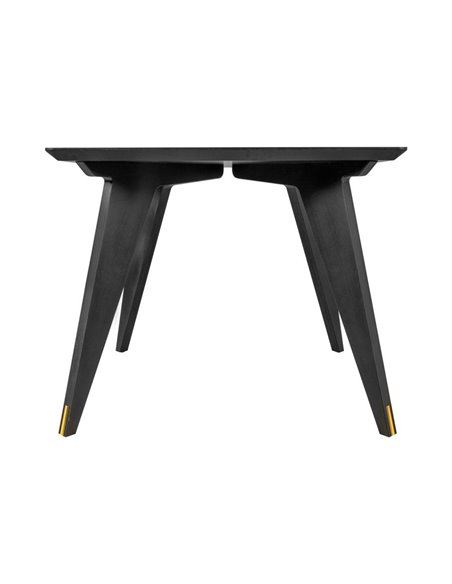 SELETTI TOILETPAPER Table en bois 157 x 90 cm - Lipsticks Black