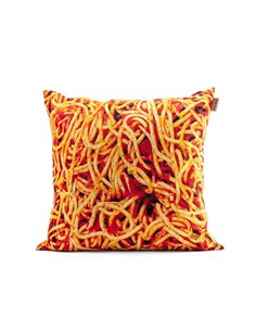 SELETTI TOILETPAPER Pillow 67 x 67 cm - Spaghetti