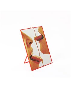 SELETTI TOILETPAPER Spiegel 22,5 x 29,5 cm - Honey