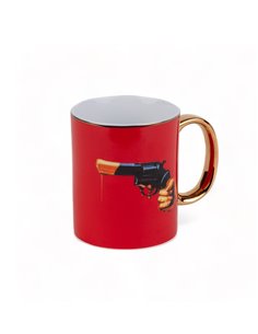 SELETTI TOILETPAPER Mug Ø 10 cm Porcelain - Revolver