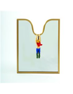SELETTI CIRCUS Spiegel 35 x 45 cm - Superhero