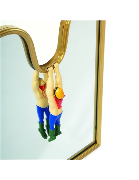 SELETTI CIRCUS Spiegel 35 x 45 cm - Superhero