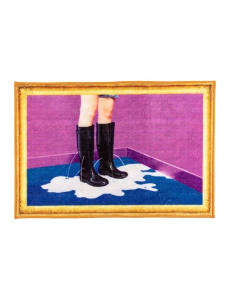 SELETTI TOILETPAPER Badmat 60 x 90 cm - Milky Boots