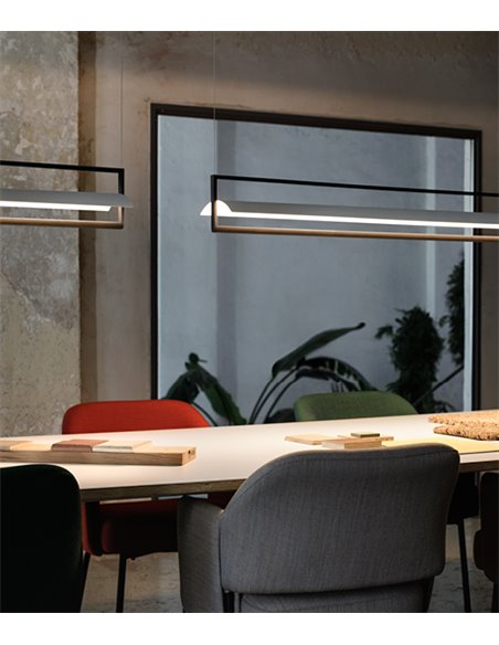 Vibia Kontur Closed 92 - 6474 hanglamp