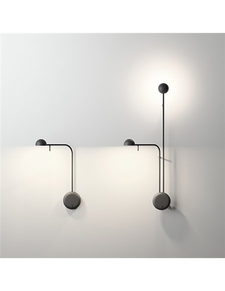 Vibia Pin 1X 40 - 1690 applique - Noir - 2700K - Outlet