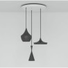 Tom Dixon Beat Trio Round Led lampe a suspension