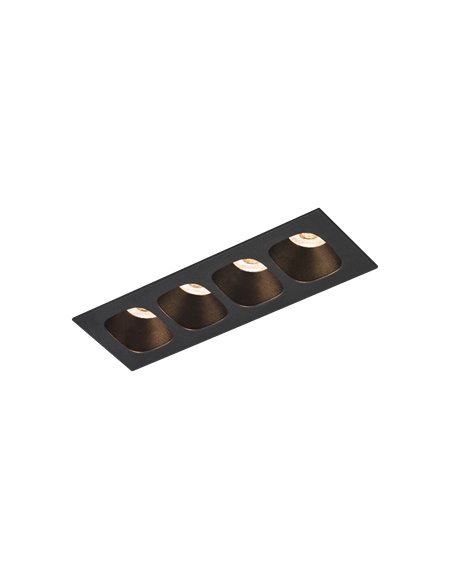 PIRRO PETIT 4.0 BLACK RECESSED LIGHT