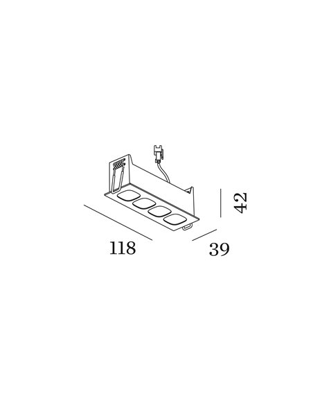 Tech PIRRO PETIT 4.0 RECESSED LIGHT