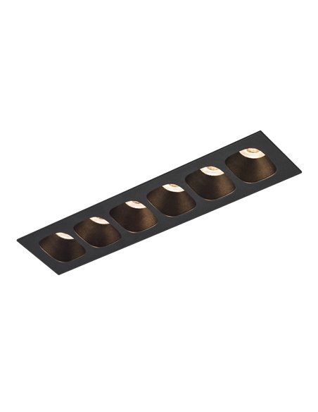 PIRRO PETIT 6.0 BLACK RECESSED LIGHT