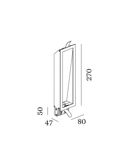 Tech themis wall recessed 2.7