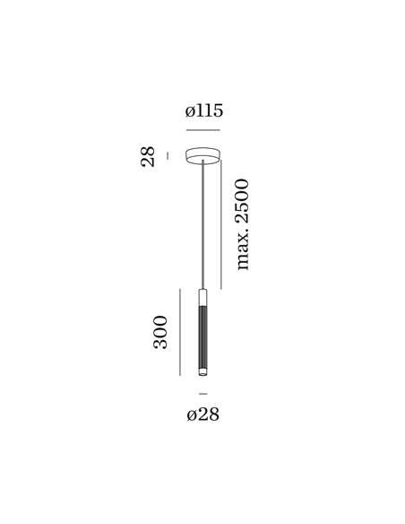 Tech TRACE 1.1 SUSPENDED LIGHT