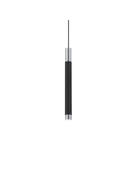 TRACE 1.1 LED BLACK+ALUMINIUM SUSPENDED LIGHT